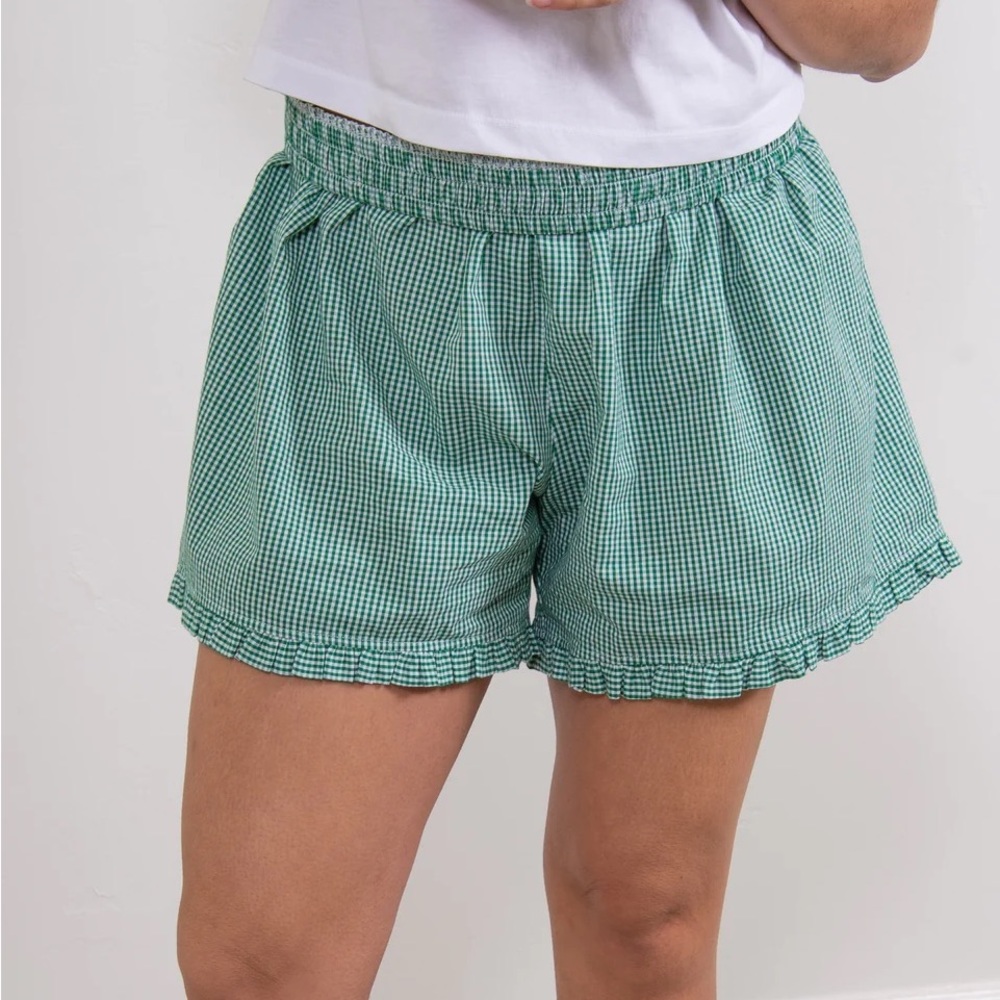 Sønderhaus Green Gingham Boxer shorts
